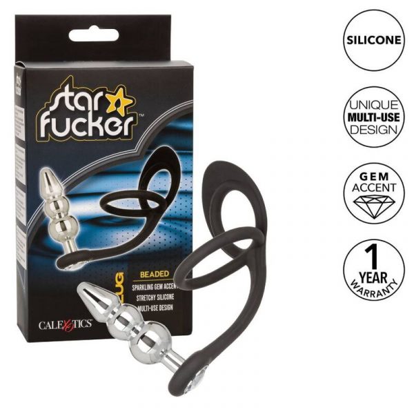 CALEXOTICS - STAR FUCKER BEADED PLUG - Image 2