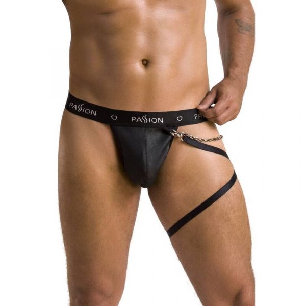 PASSION - 058 BILL THONG BLACK L/XL - Image 3