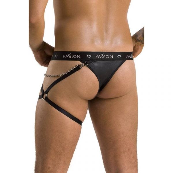 PASSION - 058 BILL THONG BLACK L/XL - Image 4