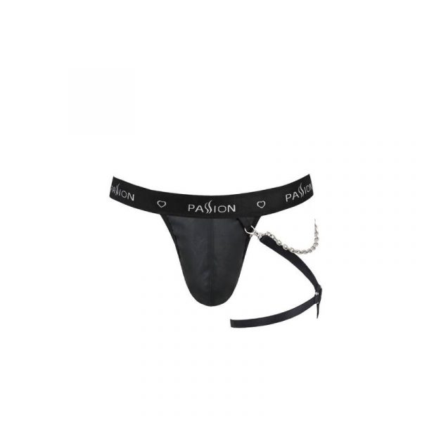 PASSION - 058 BILL THONG BLACK L/XL - Image 5