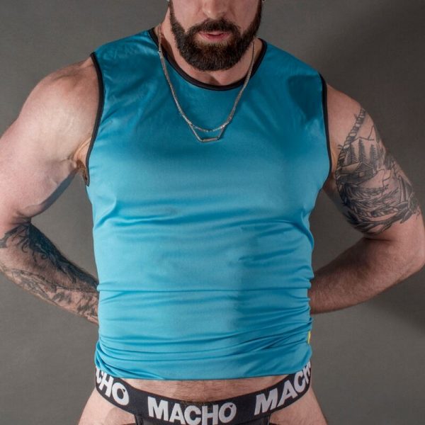 MACHO - BLUE T-SHIRT S/M