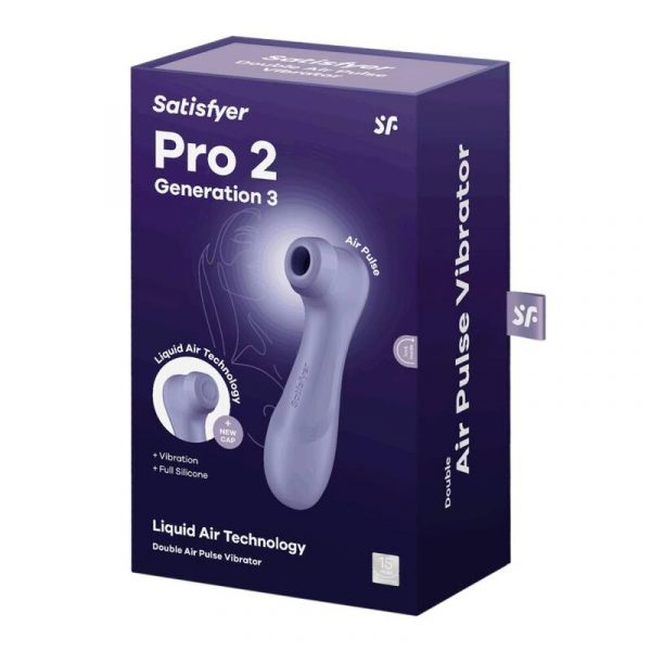 SATISFYER - PRO 2 GENERATION 3 LIQUID AIR TECHNOLOGY LILAC - Image 6