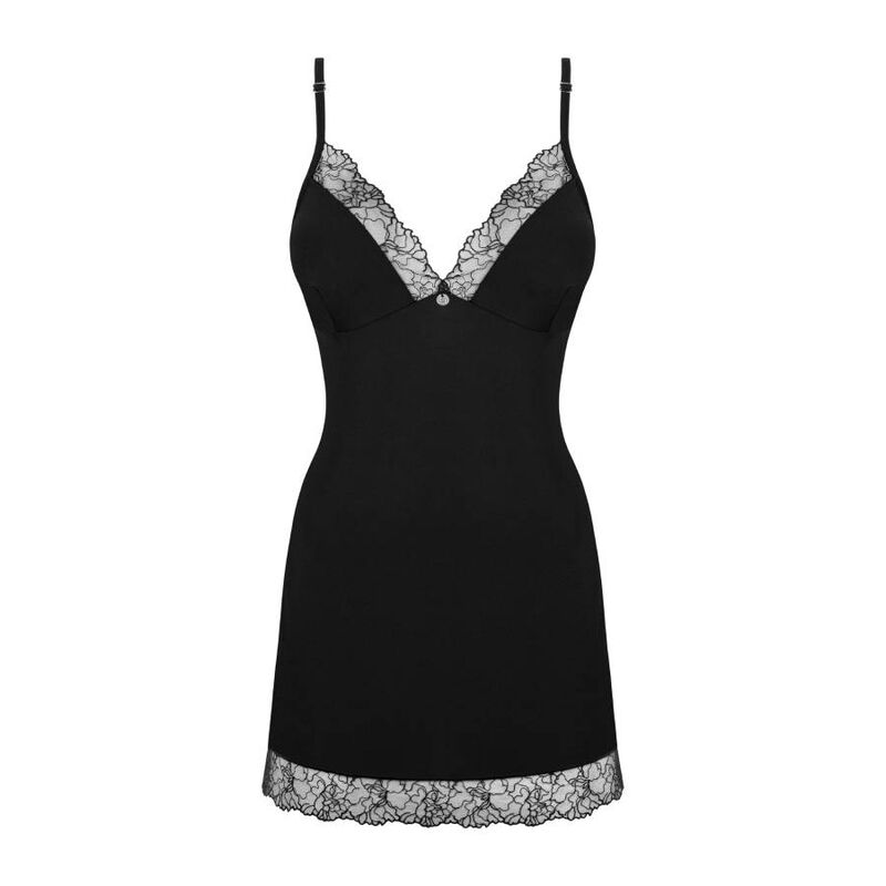 OBSESSIVE - BELLA ROU CHEMISE & THONG M/L - Image 5