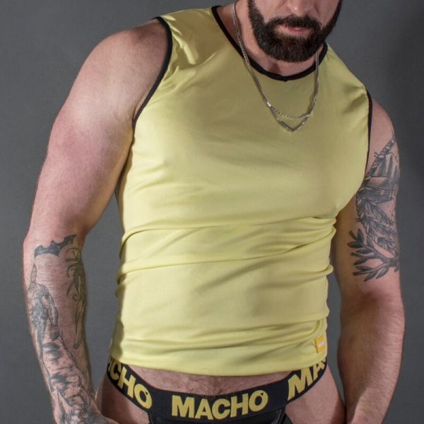 MACHO - YELLOW T-SHIRT L/XL