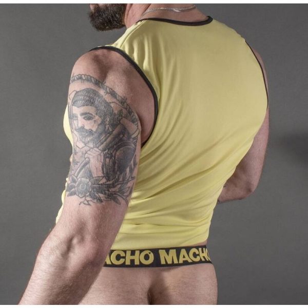 MACHO - YELLOW T-SHIRT L/XL - Image 2