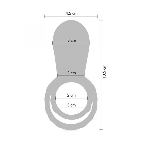 XOCOON - COUPLES STIMULATOR RING FUCHSIA - Image 6