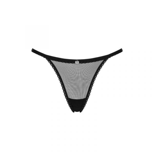 OBSESSIVE - CELIA NOIR THONG XS/S - Image 5