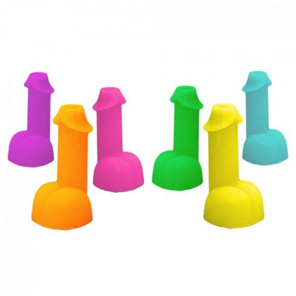 KHEPER GAMES NEON SHOTS FORM PENIS 1 UNIT (RANDOM COLOR) - Image 3