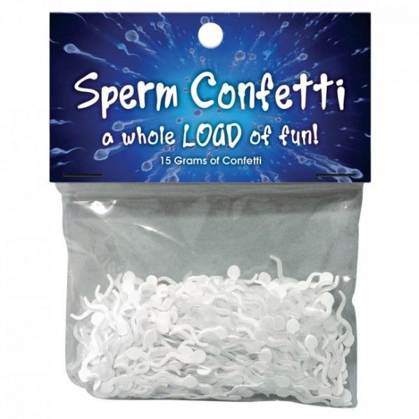 KHEPER GAMES - SPERM-SHAPED CONFETTI