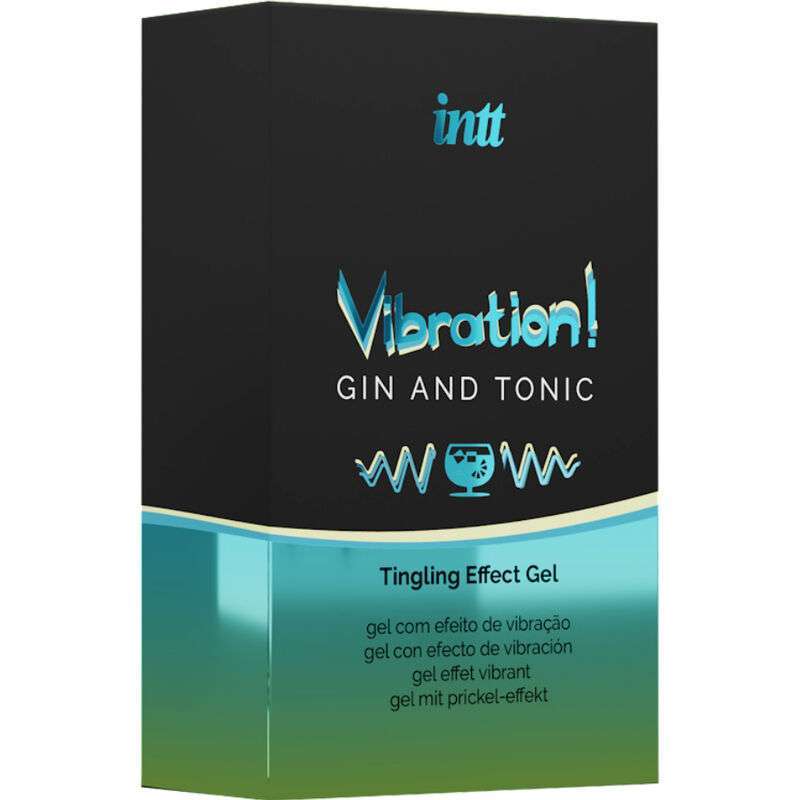 INTT - POWERFUL INTIMATE STIMULANT LIQUID VIBRATOR GEL GIN & TONIC 15ML - Image 3