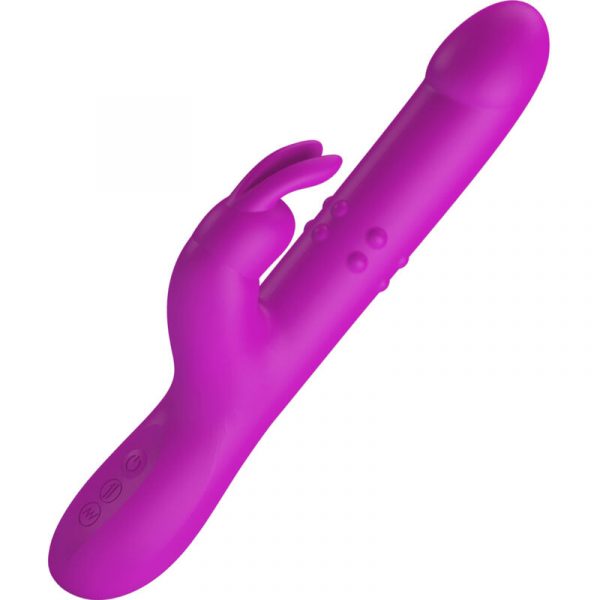 PRETTY LOVE - REESE VIBRATOR WITH PURPLE ROTATION - Image 3