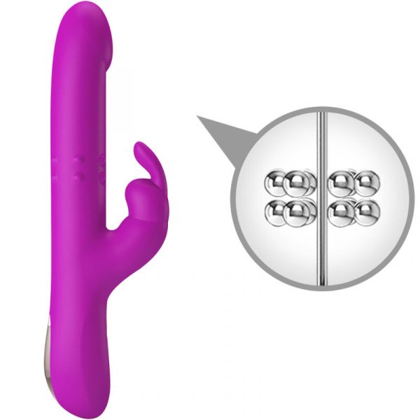 PRETTY LOVE - REESE VIBRATOR WITH PURPLE ROTATION - Image 8