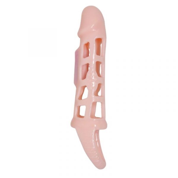 PRETTY LOVE - HARRISON PENIS EXTENDER COVER WITH VIBRATION AND STRAP 13.5 CM - Image 2