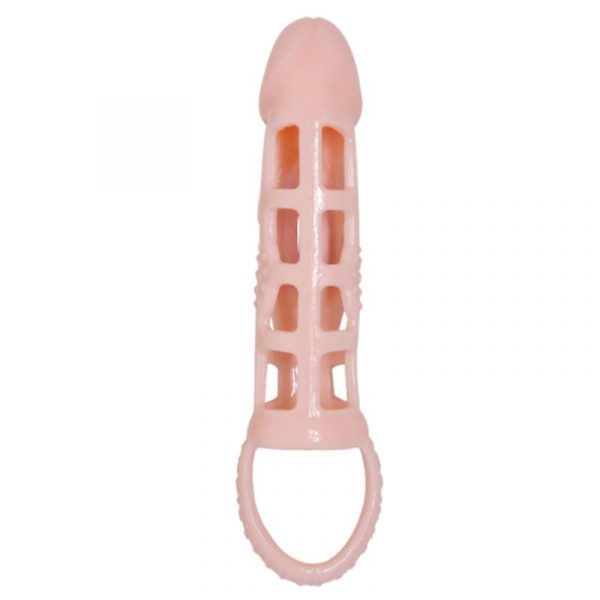 PRETTY LOVE - HARRISON PENIS EXTENDER COVER WITH VIBRATION AND STRAP 13.5 CM - Image 6