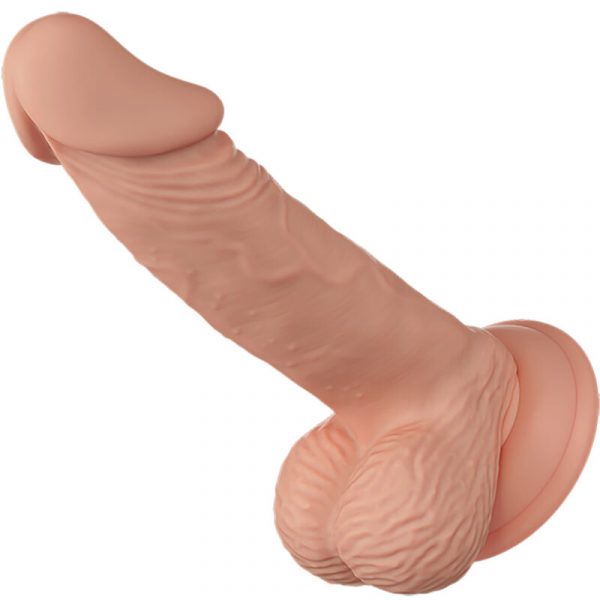 BEAUTIFUL ENCOUNTER ZEBULON REALISTIC AND FLEXIBLE DILDO 19,4 CM - FLESH - Image 6