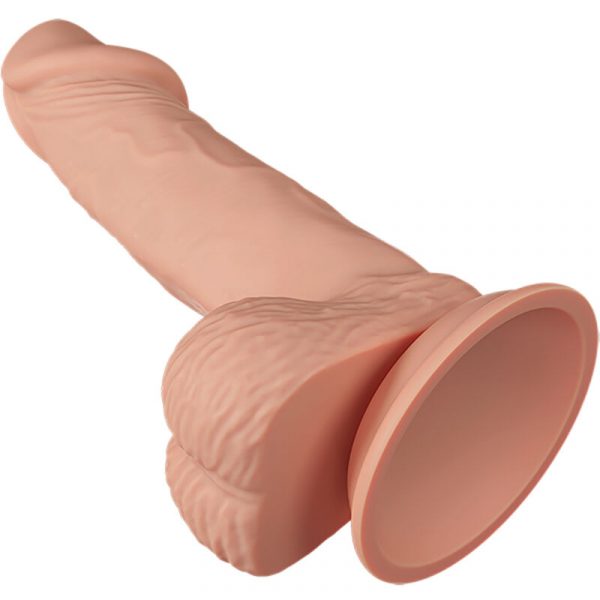 BEAUTIFUL ENCOUNTER ZEBULON REALISTIC AND FLEXIBLE DILDO 19,4 CM - FLESH - Image 7