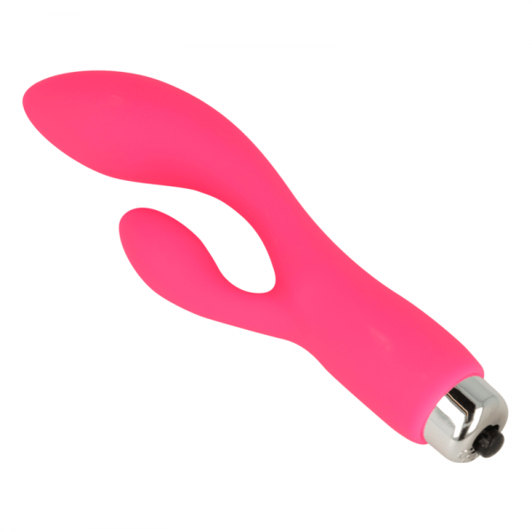 OHMAMA - VIBRATOR WITH RABBIT 12.5 CM PINK - Image 2