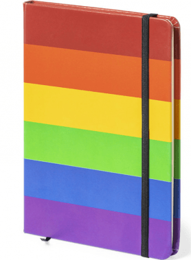 PRIDE - LGBT FLAG NOTEBOOK 15 x 21