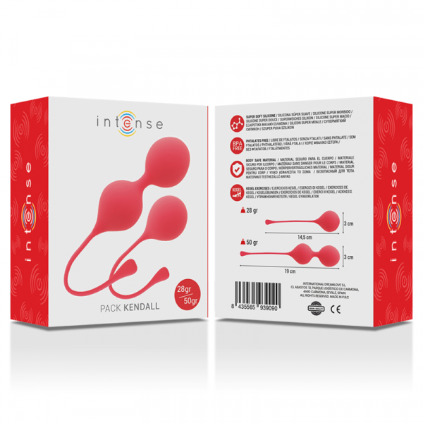 INTENSE - KEGEL BALLS PACK KENDALL RED - Image 4