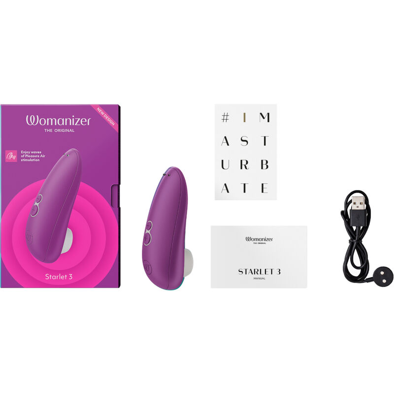 WOMANIZER - STARLET 3 CLITORAL STIMULATOR VIOLET - Image 7
