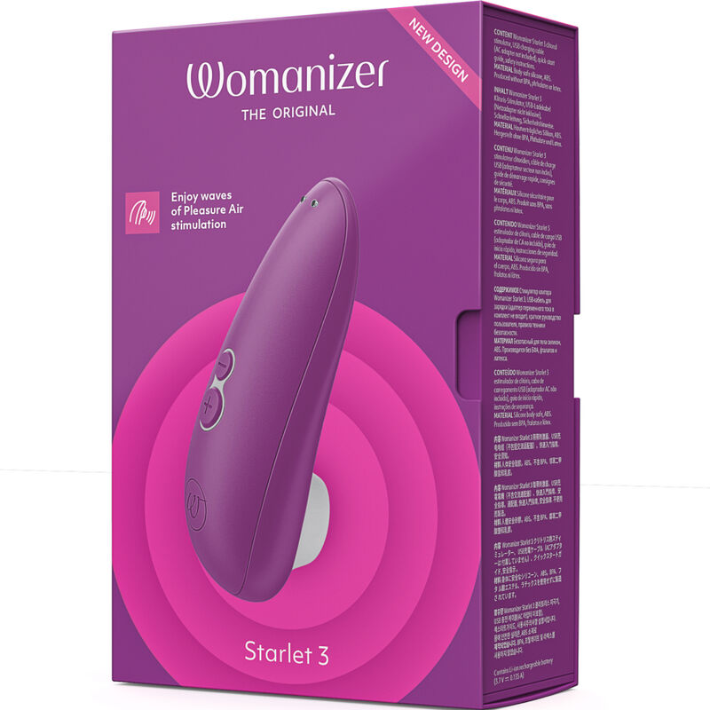WOMANIZER - STARLET 3 CLITORAL STIMULATOR VIOLET - Image 5