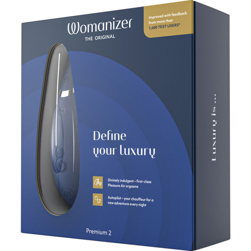 WOMANIZER - PREMIUM 2 CLITORAL STIMULATOR BLUEBERRY - Image 3