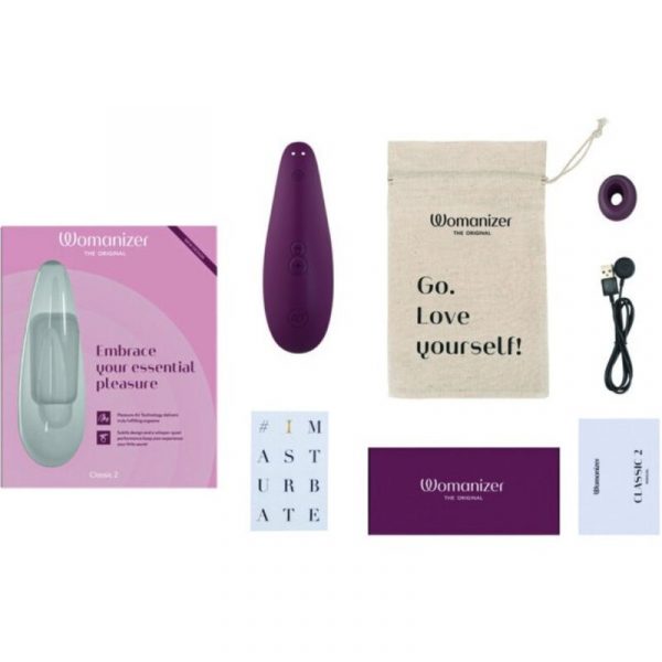 WOMANIZER - CLASSIC 2 CLITORAL STIMULATOR BORDEAUX - Image 5