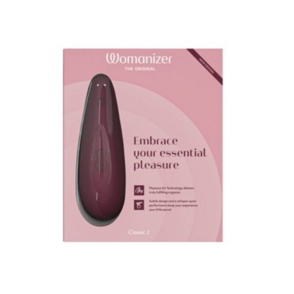 WOMANIZER - CLASSIC 2 CLITORAL STIMULATOR BORDEAUX - Image 6