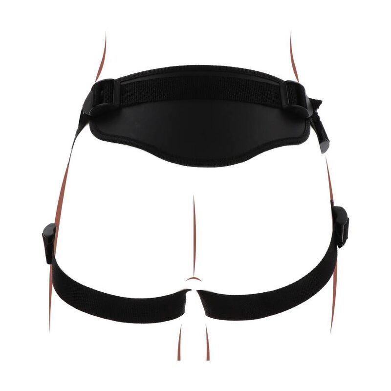 TOYJOY STRAP-ON DELUXE HARNESS BLACK - Image 8