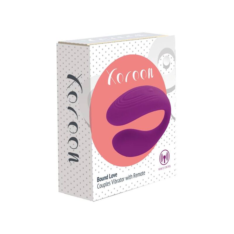 XOCOON - BOUND LOVE COUPLES VIBRATOR PURPLE - Image 9