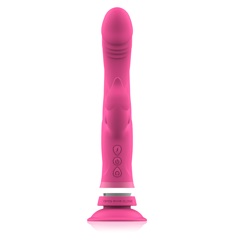 INTENSE - JULIO RABBIT VIBRATOR PINK SILICONE - Image 6