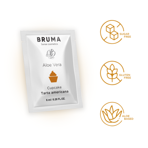 BRUMA - ALOE VERA SLIDING GEL CUPCAKE FLAVOR 6 ML - Image 2