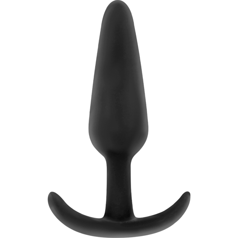 BLACK&SILVER - KAEL SILICONE ANAL PLUG WITH MEDIUM HANDLE - Image 3