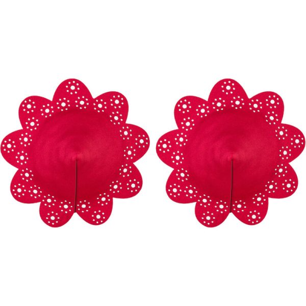 OBSESSIVE - A770 RED NIPPLE COVERS ONE SIZE - Image 4