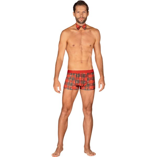 OBSESSIVE - MS MERRILO BOXER SHORTS & BOW TIE L/XL - Image 5