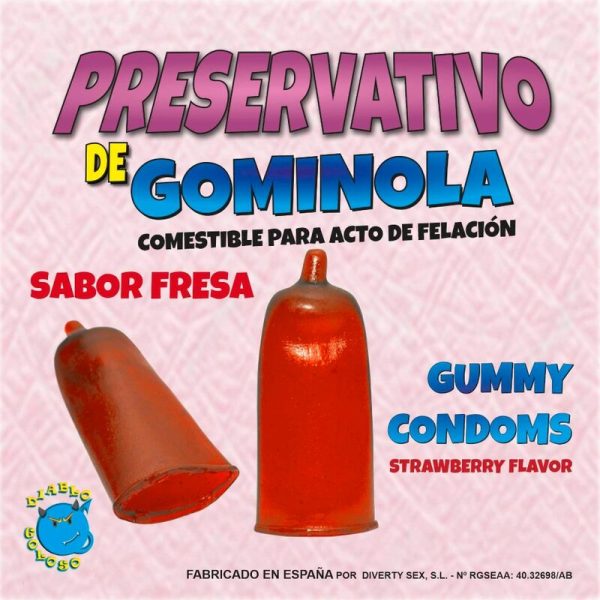 DIABLO PICANTE - STRAWBERRY GUMMY PRESERVATIVE