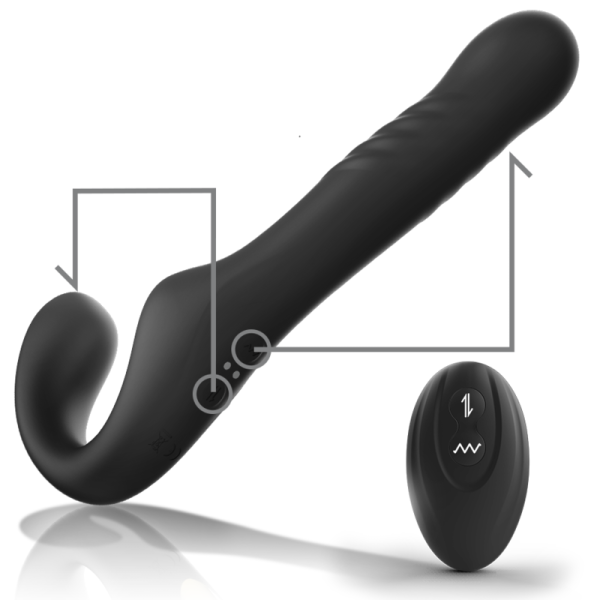 IBIZA - REMOTE CONTROL STRAPLESS VIBRATOR - Image 4