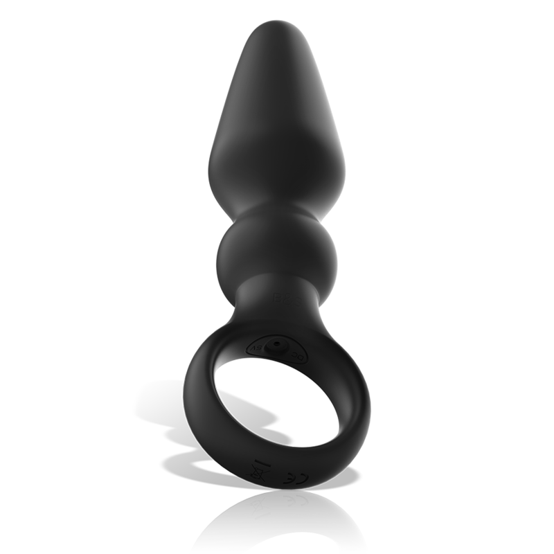 BLACK&SILVER - OZZY POWERFUL SILICONE ANAL PLUG - Image 3