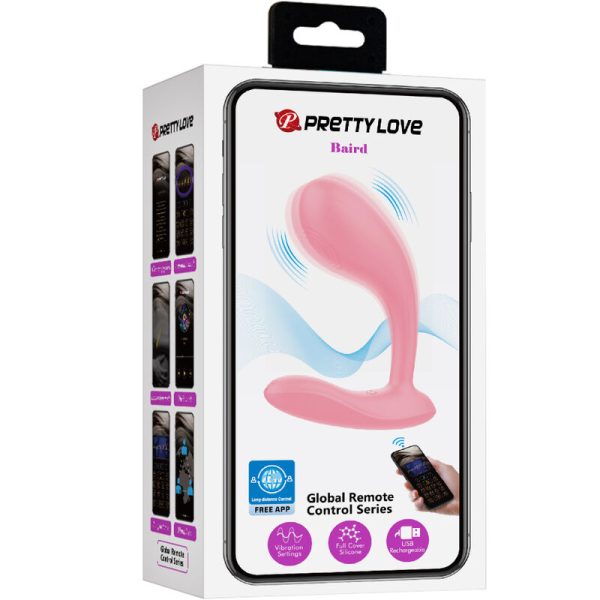 PRETTY LOVE - BAIRD G-SPOT 12 VIBRATIONS RECHARGEABLE PINK APP - Image 9