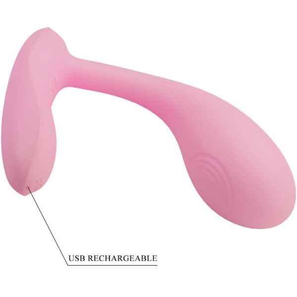 PRETTY LOVE - BAIRD G-SPOT 12 VIBRATIONS RECHARGEABLE PINK APP - Image 6