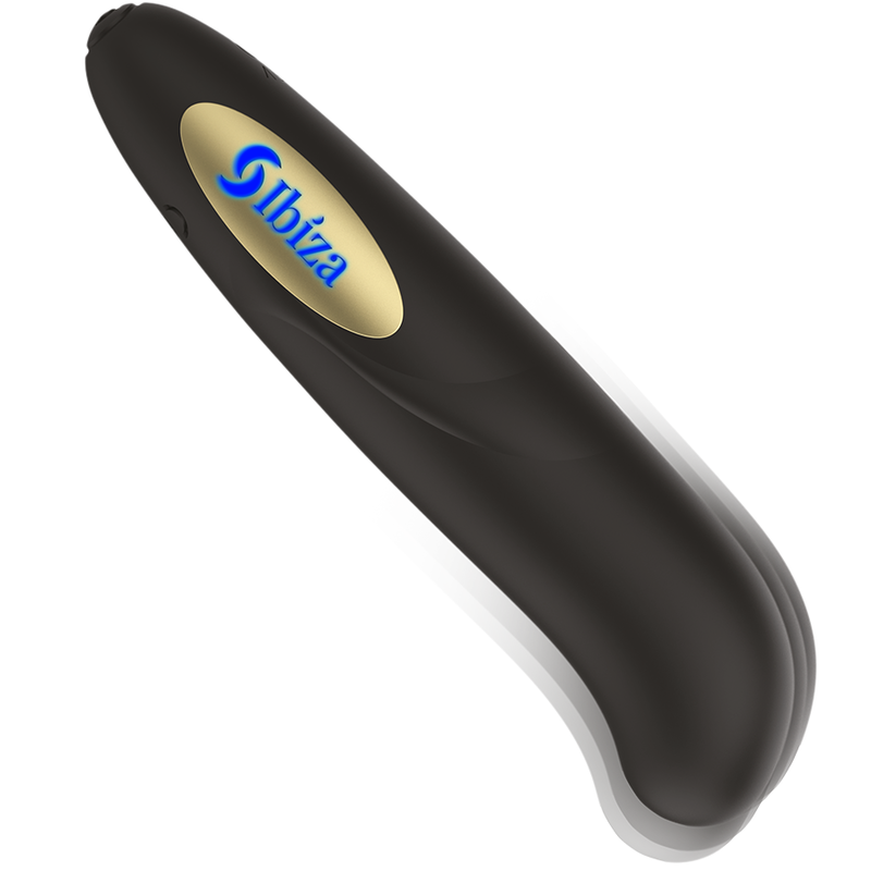 IBIZA - CLIT STIMULATOR USB CHARGER 10 VIBRATION MODES GOLDEN 13 X 2,9 - Image 3