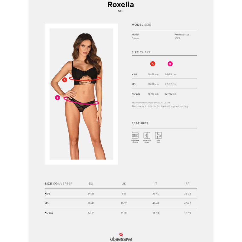 OBSESSIVE - ROXELIA SET TWO PIECES XL/XXL - Image 7