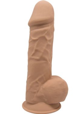 SILEXD - MODEL 1 REALISTIC PENIS PREMIUM SILEXPAN SILICONE CARAMEL 21.5 CM