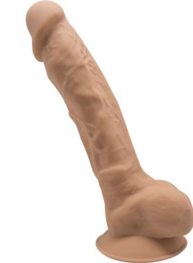 SILEXD - MODEL 1 REALISTIC PENIS PREMIUM SILEXPAN SILICONE CARAMEL 23 CM