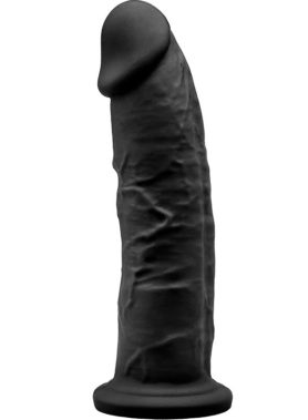 SILEXD - MODEL 2 REALISTIC PENIS PREMIUM SILEXPAN SILICONE BLACK 19 CM
