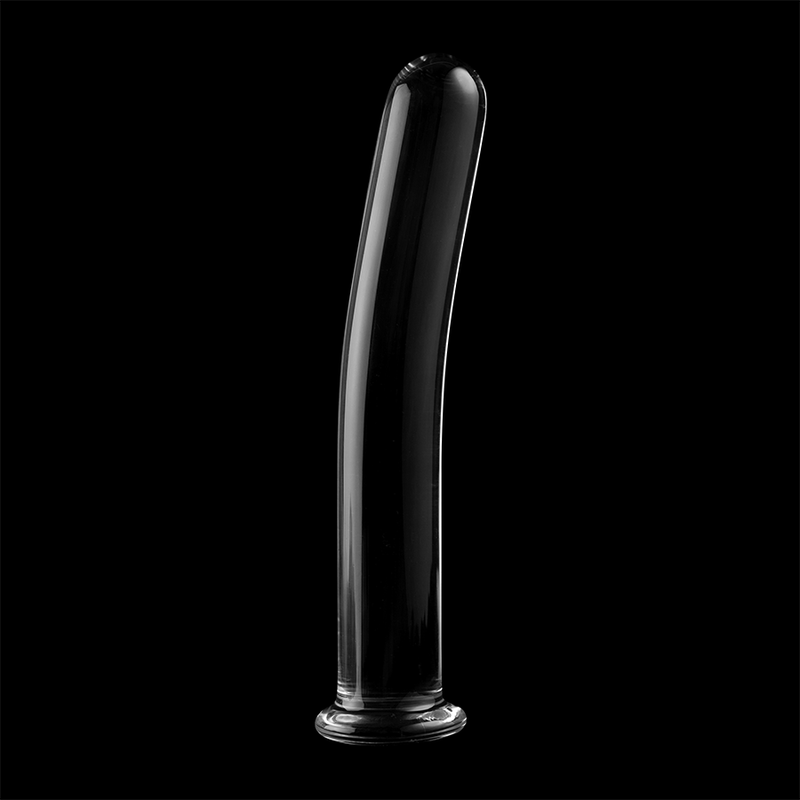 NEBULA SERIES BY IBIZA - MODEL 8 DILDO BOROSILICATE GLASS CLEAR 14.5 CM -O- 2 CM - Image 7