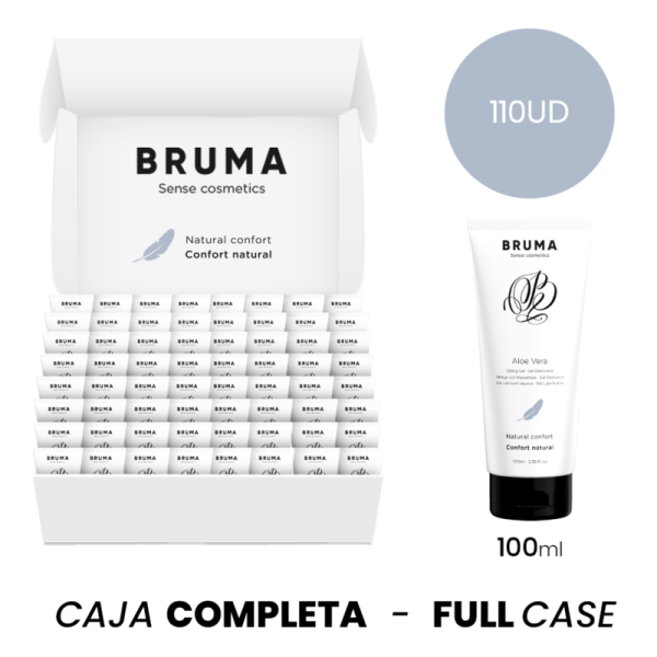 MOQ 110 - BRUMA ALOE VERA SLIDING GEL NATURAL CONFORT - 100 ML