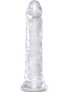 KING COCK - CLEAR REALISTIC PENIS 19.7 CM TRANSPARENT