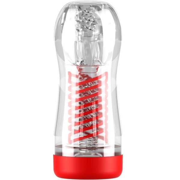 PDX ELITE - STROKER VIEWTUBE 2 SPIRAL COMPRESSION TRANSPARENT - Image 3