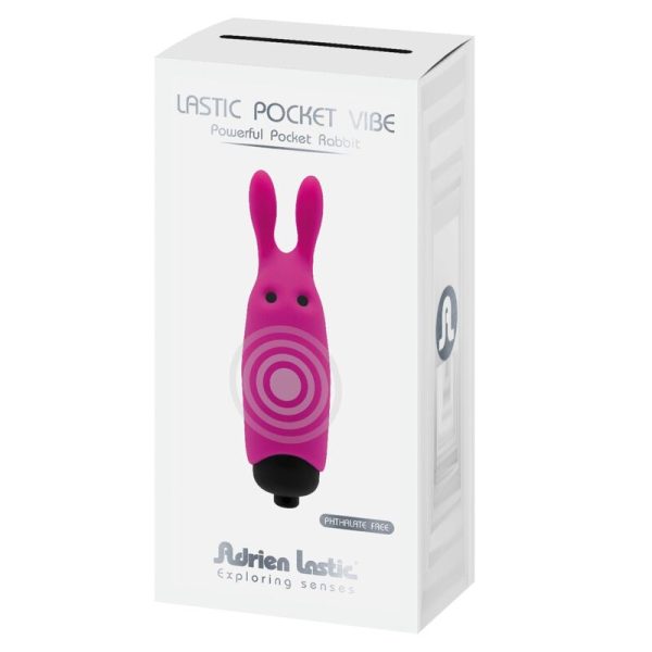 ADRIEN LASTIC - LASTIC POCKET PINK RABBIT VIBRATOR - Image 6